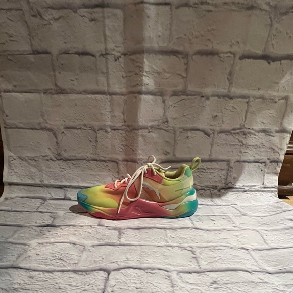 Puma Multi-Neon Sneakers Sz 10 - Picture 7 of 10